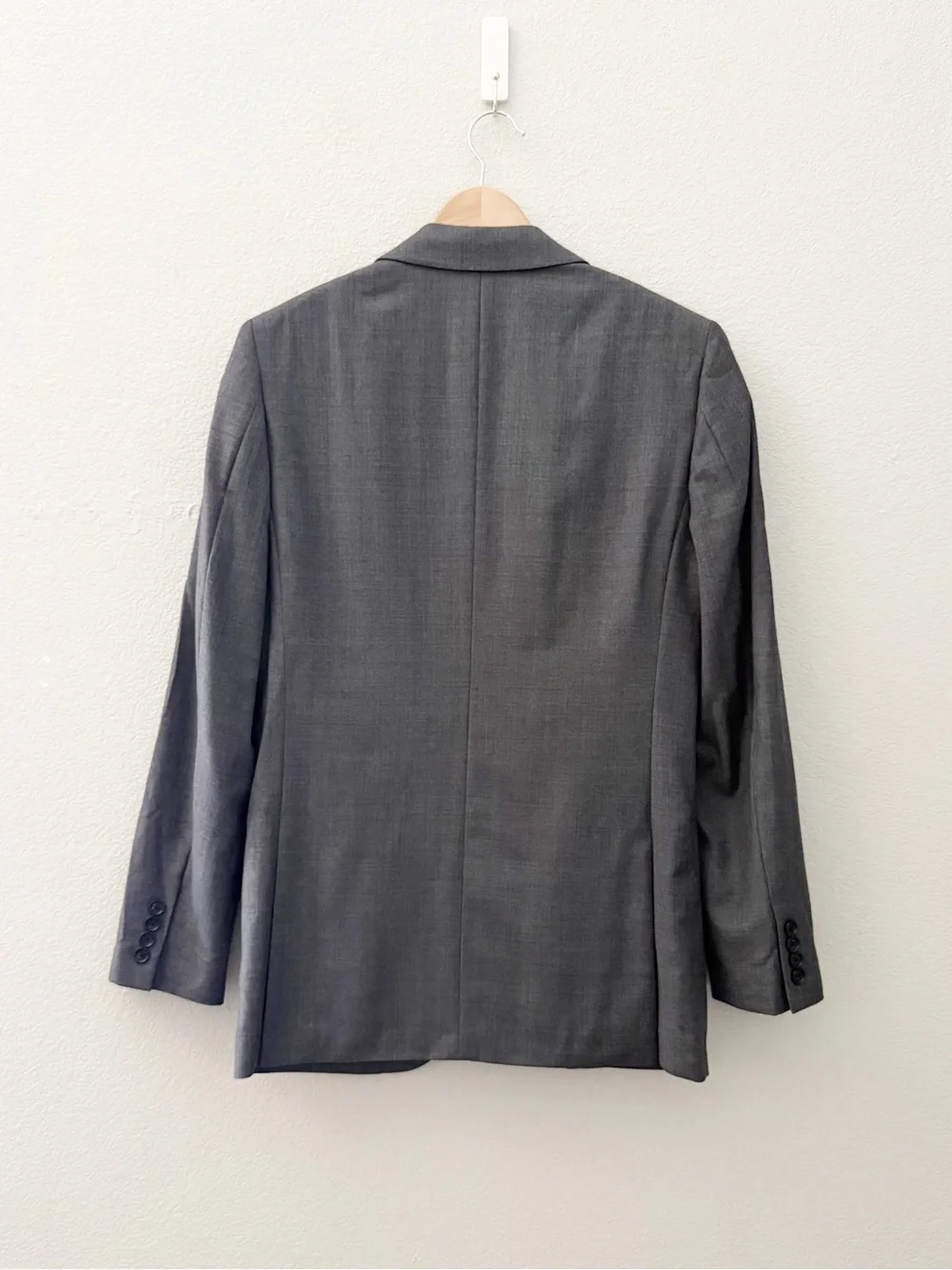 J. Crew Ludlow Blazer Sport Coat 36R Wool Gray Cocktail Wedding Formal Preppy